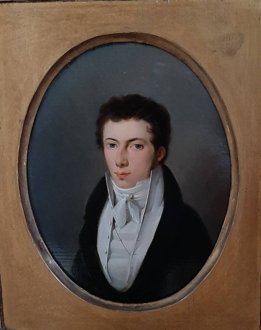 Volledige afbeelding voor het kunstwerk genaamd Portret van broer van Abraham Gevers