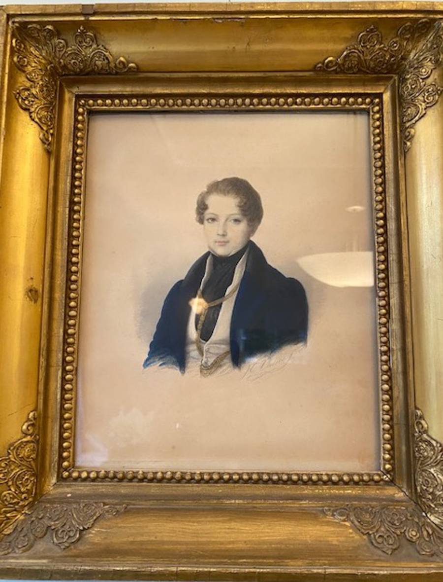 Volledige afbeelding voor het kunstwerk genaamd Portret van Willem Boreel (1818)