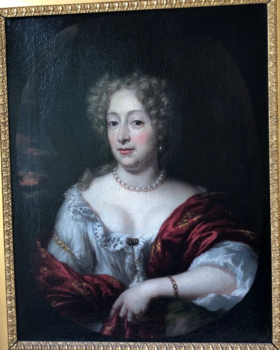 Volledige afbeelding voor het kunstwerk genaamd Portret van Amaranthe van Vredenburgh