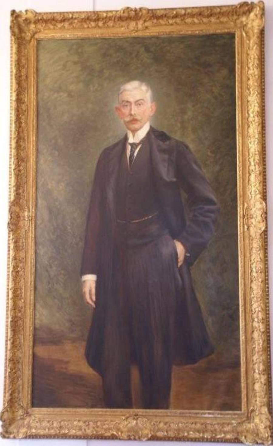 Volledige afbeelding voor het kunstwerk genaamd Portret van Hugo Gevers