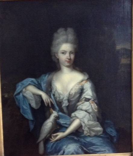 Volledige afbeelding voor het kunstwerk genaamd Portret van Dina de Bije